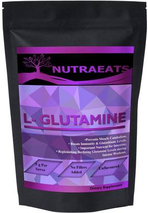 NutraEats L-Glutamine for muscle growth and recovery (G135) Glutamine