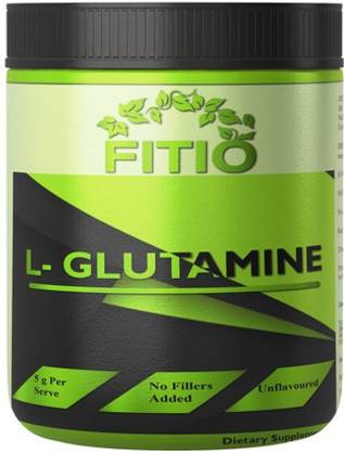 FITIO L-Glutamine for muscle growth and recovery (G107) ultra Glutamine