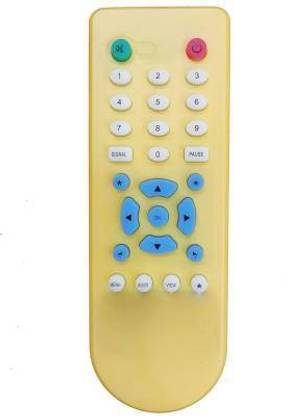 Akshita DISH Compatible For DVB Set Top Box Unbreakable Remote Control ( Chake Image With Old Remote ) DD Free Remote Controller