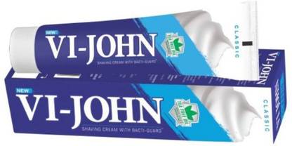 VI-JOHN Shaving Cream Classical 125GM PACK of 12