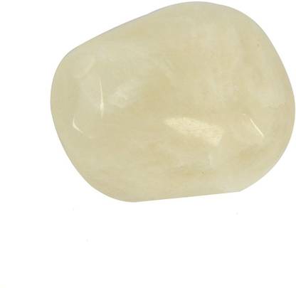 REIKI CRYSTAL PRODUCTS New- 87-Milky Moonstone-Single-Tumble-Stone-1pc (approx 15-30gm) Regular Asymmetrical Crystal, Quartz Stone