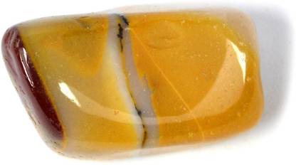 REIKI CRYSTAL PRODUCTS New- 89-Mookaite Jasper-Single-Tumble-Stone-1pc (approx 15-30gm) Regular Asymmetrical Crystal, Quartz Stone
