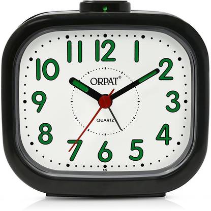 orpat quartz Analog Black, white Clock