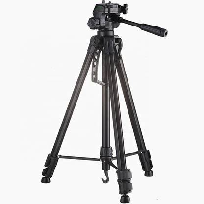 OBDIR NEW ARRIVAL 3366 TRIPOD Aluminum Alloy For DSLR, Camera Three-Dimension for Video Recording/Reels/Makeup/Online Classes ,YouTube ,Instagram ,Fits all smartphones Tripod, Tripod Bracket, Tripod Kit