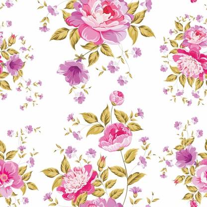 the idea factory Floral & Botanical Multicolor Wallpaper