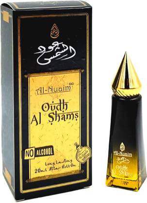 Al-Nuaim Minar Series Oudh Al Shams Alcohol Free Attar Roll On - 20ml Floral Attar