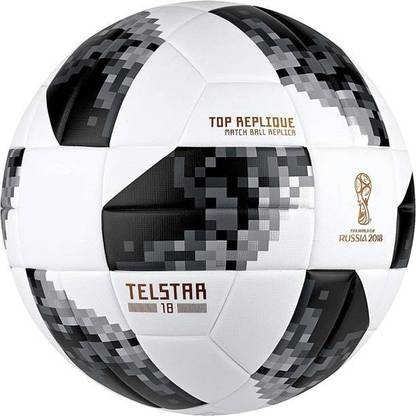 kli TELSTAR BLACK /WHITE PVC SIZE-5 Football - Size: 5