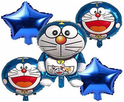 Shopperskart Printed Doraemon Theme Party Foil Balloon