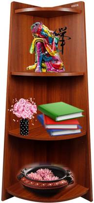CMR WOODS Engineered Wood Open Book Shelf