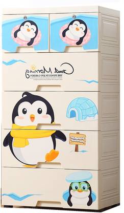 The Tickle Toe TheTickleToe Plastic Free Standing Chest of Drawers
