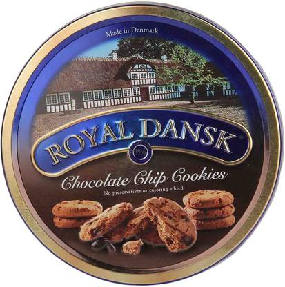Royal Dansk Chocolate Chip Cookies,400g Cookies Biscuit
