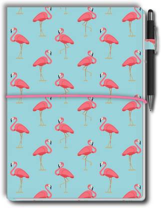 Nourish Nouirsh Large Memo Pad with Sticky Notes, Pen & 1 Extra Pad A4 Memo Pad Ruled and Unruled 50 Pages