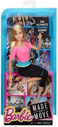 BARBIE MADE TO MOVE YOGA DOLL