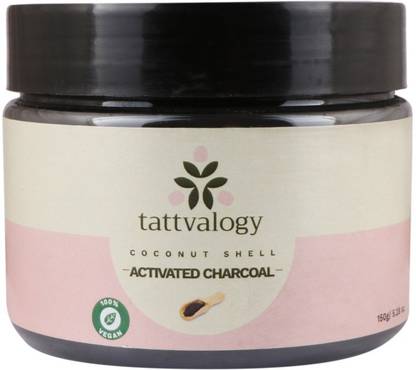 Tattvalogy Activated Charcoal Fine Powder (From Coconut Shell)