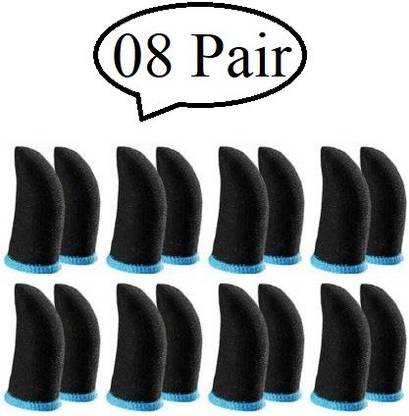 Jape Finger and Thumb Sleeves for Touch Screen Mobile Gaming 08 Pairs Finger Sleeve Finger Sleeve