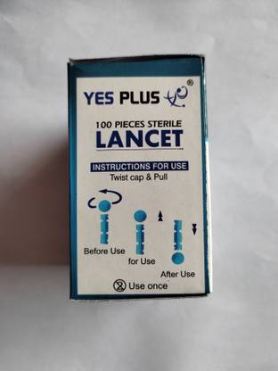 yes plus Blood Lancet Glucometer Lancets