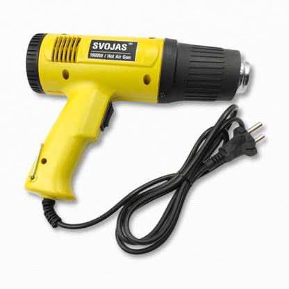 Svojas Dual Temperature 1500 Watt 1000 Watt Heat Gun and Airflow Controls 1500 W Heat Gun