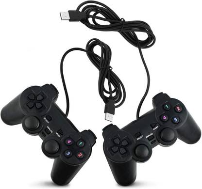 TMG 2 Pack Wired USB Gamepad Game Gaming Controller Joypad Joystick for PC Computer Laptop Window (Vibration Joy Pad).  Joystick