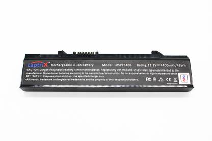 Laptrix Laptop Battery Latitude Latitude E5400 E5410 E5500 E5510 KM742 KM769 RM656 T749D 6 Cell Laptop Battery