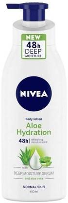 NIVEA (Aloe Hydration Body Lotion Deep Moisture 400ml) Set of- 1