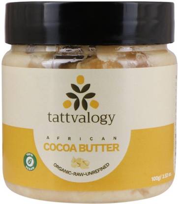 Tattvalogy African Cocoa Butter- Raw, Unprocessed & Unrefined
