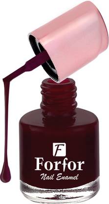 FORFOR Perfect Stay Glossy Nail Polish Maroon shine