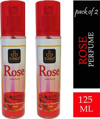 FORMLESS Set of 2 Rose 125ml spray perfume Perfume  -  251 ml
