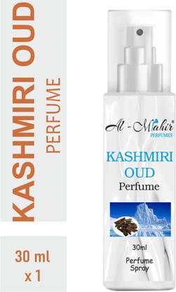 Al-Mahir KASHMIRI OUD Perfume Spray 30ML (Free From Alcohol) Perfume  -  30 ml