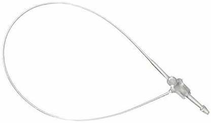 SAMPADA 3" White 5000 Pcs Plastic Loop Lock Pins Nylon plastic Tip, Plastic  Pins
