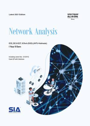 Network Analysis, B.Tech I-II Common To (ECE,EIE&ECT) R20 (JNTU-Kakinada) Latest 2021 Edition