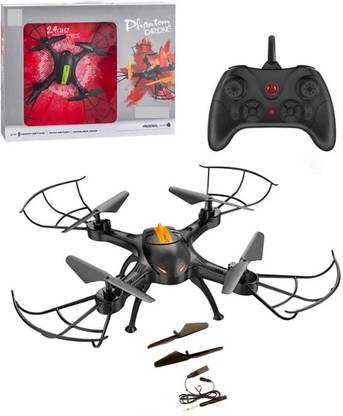 TOYMEE 2.4 GHz 6 Axis Gyro 360° Flip Stunt CF Model Remote Control Phantom Drone with One Key Return