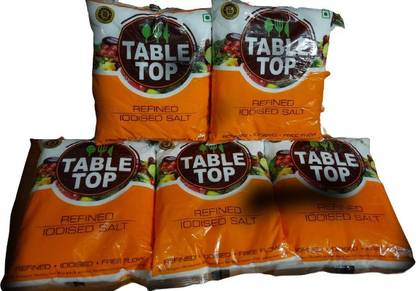 Table Top Triple Refined Iodized Salt