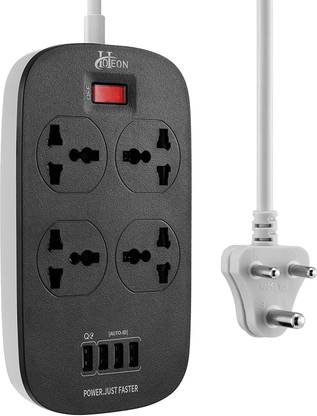 Holeon surge protector 3  Socket Extension Boards