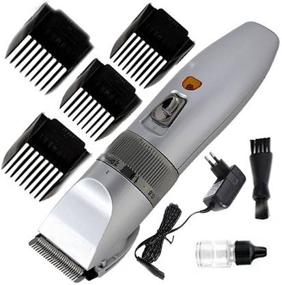 DHK Professional High Quilaty Hair Trimmer Rechargeable Hair Clipper Adjustable Blade Control Electric Razor Use All Body Hair Removal Shaver Trimmer 60 min  Runtime 4 Length Settings
