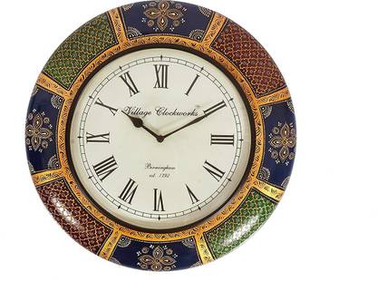 YKM Analog 45 cm X 45 cm Wall Clock