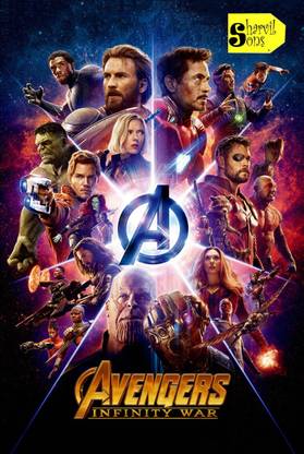 SharvilSons Avengers Coloring book for kids | Superheroes coloring book for kids (8 Pages)