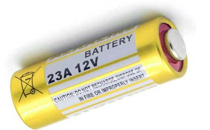 ArcEin 23A 12V Alkaline battery for use in remotes ,etc  Battery