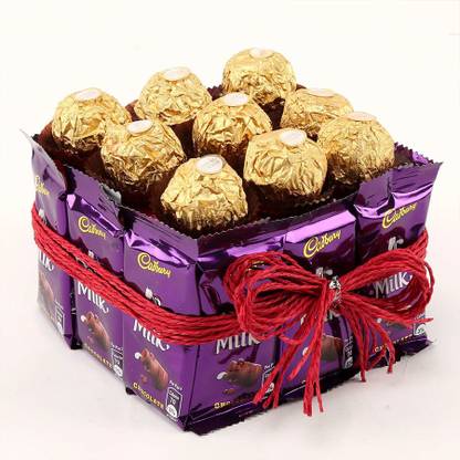 Cadbury DECORATIVE BOUQUET HAMPER Combo