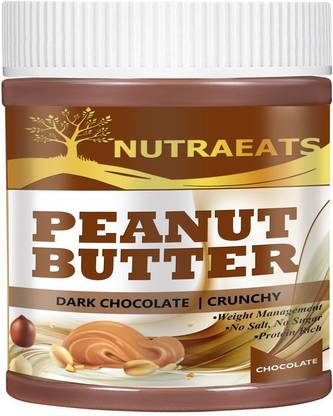 NutraEats Nutrition Chocolate Crunchy Peanut Butter Premium(108)