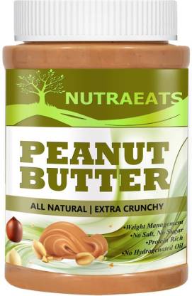 NutraEats Nutrition Crunchy Peanut Butter Natural Ultra(39) 500 g