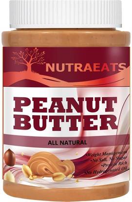 NutraEats Nutrition 100% All Natural Peanut Butter Advanced(66)