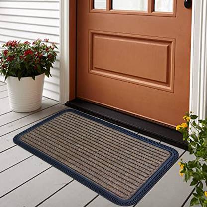 Mats Avenue PP (Polypropylene), Rubber Door Mat