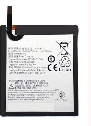 SUPERCART Mobile Battery For  Lenovo BL272 Vibe K6 Power 3 Month Warranty