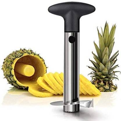 Herimo Stainless Steel Pineapple Cutter and Fruit Peeler Corer Slicer Kitchen Knife, Pineapple Cutter and Slicer, Pineapple Peeler and Cutter, Pineapple Slicer, Fruit Cutter, Cutter Slicer Straight Peeler