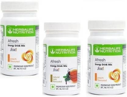 HERBALIFE afresh energy drink mix combo Multi Flavours Plant-Based Protein