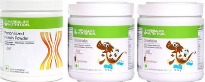 HERBALIFE Dinoshake Nutritional Children's Drink - Personalize protein powder-200gx2 packs Plant-Based Protein