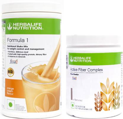 HERBALIFE Weight Loss Combo Pack F1 + Activated fiber complex Plant-Based Protein