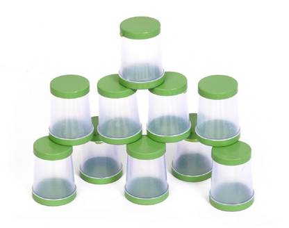 PRANSUNITA Plastic Rangoli Filler for DIY Rangoli Making & Craft Work - Pack of 10 pcs Rangoli Stencil