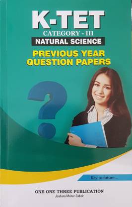 Ktet Natural Science Previous Year Question Papers| Category Iii |one One Three Publication