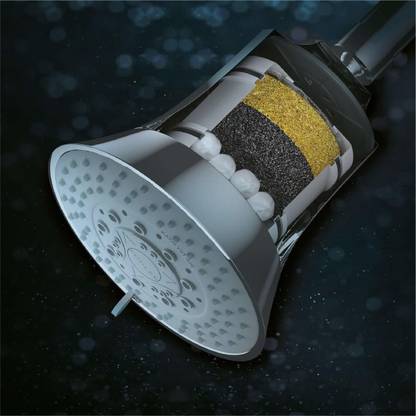 KOHLER Filter Shower With Activated Charcoal And 5 Showering Modes Shower Head